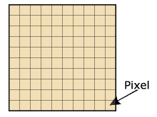 Pixel-Skizze