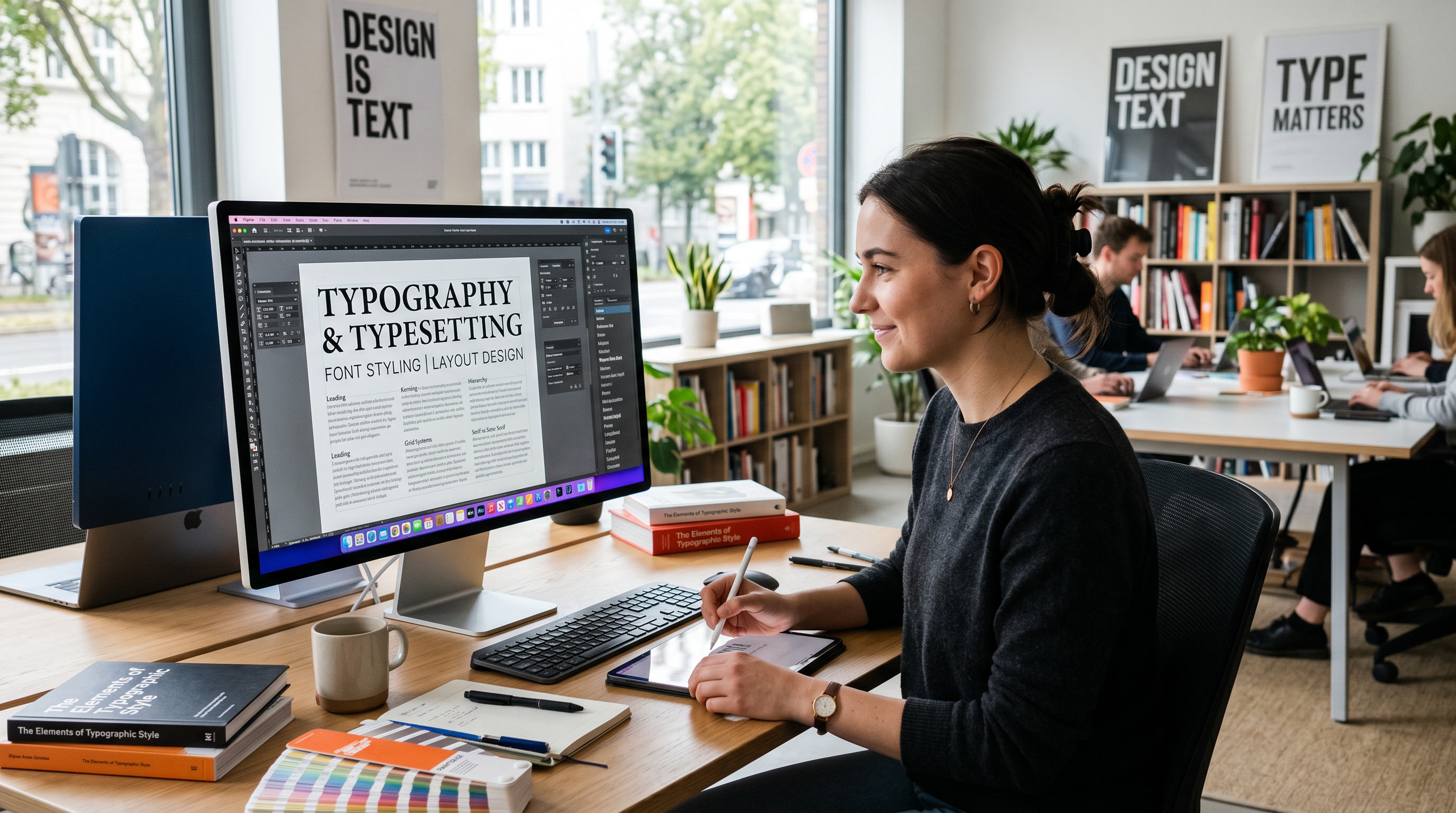 Schriftauszeichnung und Layout